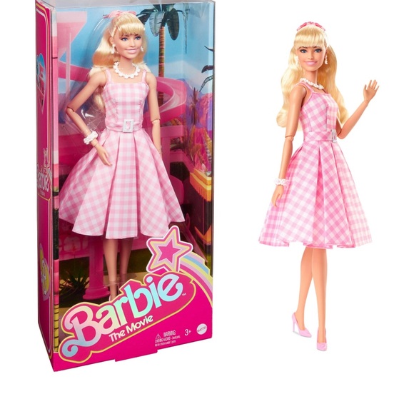 Brand new in box Margot Robbie Barbie The Movie authentic Barbie - Picture 2 of 5